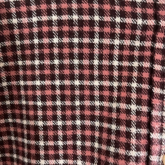 VTG J Crew women's plaid 1 pocket button down shirt, size 10 - Picture 9 of 9